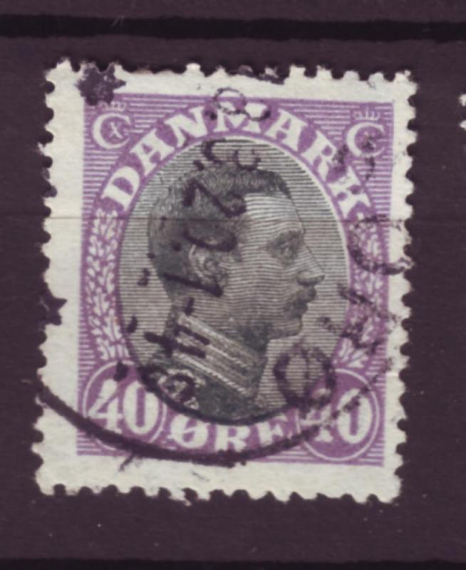 J2619 JLS stamps1913-28 denmark used #116 $4.50v king