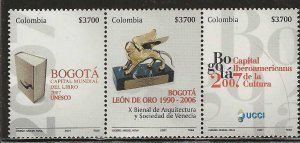 Colombia 2007, Scott 1280, Honors and Awards of Bogotá