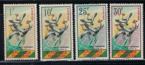 Togo 392-95 MNH 1961 Birds