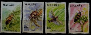 Malawi 590-93 MNH Insects SCV17.75