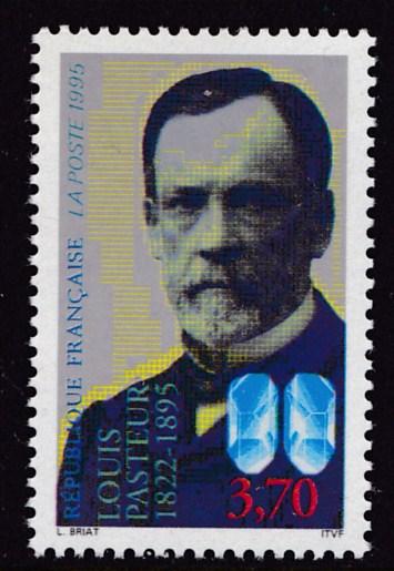 France 3.70fr 1998 Louis Pasteur     VF/NH