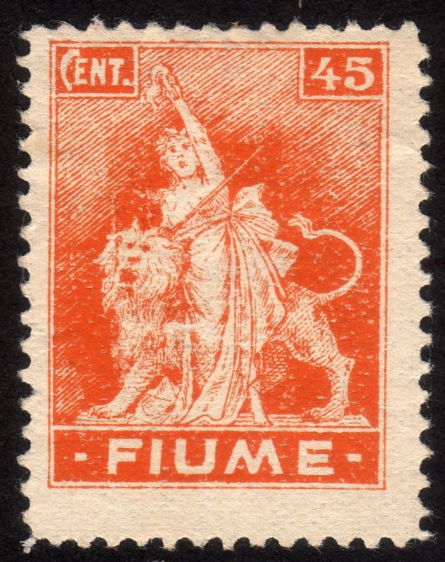 1919, Fiume, 45c, MNG, Sc 36