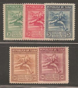 Cuba SC 299-303 Mint Never Hinged