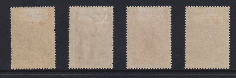 Finland    #B44-B47  MH  1941  Red Cross