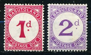 Basutoland #J1-J2  Set of 2 MH