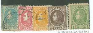 Venezuela #68-69/71-73 Used