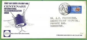 ZA1493 - SOUTH AFRICA - POSTAL HISTORY - OVERSIZED FDC Cover 1965 COMMUNICATIONS