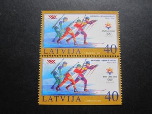 Latvia 2002 Sc 546a set MNH