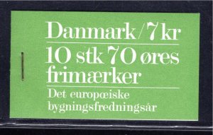 DENMARK SC# 570 (HS16 FACIT) COMP BKLT VF/MOG