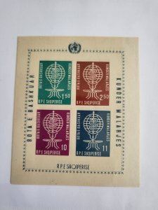 Stamps Albania Scott #612a nh perf and imperf