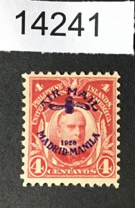 PHILIPPINES US STAMPS # C2 MINT OG H CV. $30 LOT #14241