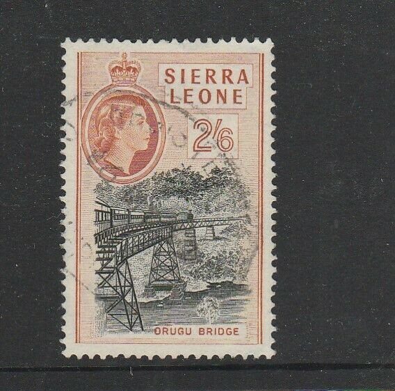 Sierra Leone 1956/61 2/6 FU SG 219
