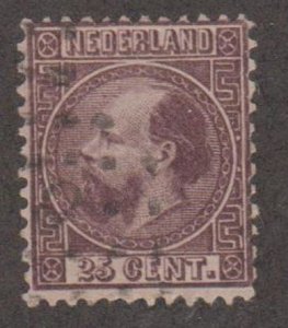 Netherlands Scott #11 Stamp - Used Single