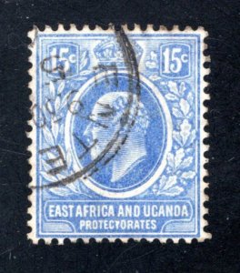 British East Africa & Uganda Protectorate  #36, VF, Used, CV $11.00 ...1760023