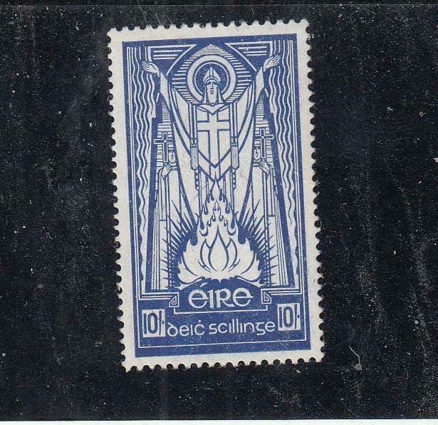 IRELAND #123 VF-MLH ST PATRICK CAT VALUE $17