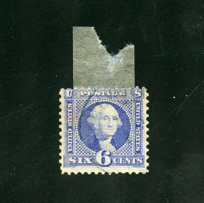 UNITED STATES  6c  WASHINGTON    SCOTT#115   USED ---SCOTT $200.00