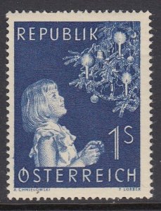 Austria 597 Christmas mint