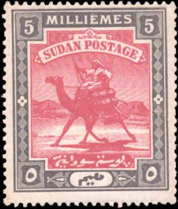 Sudan #9-12, Incomplete Set(4), 1898, Hinged