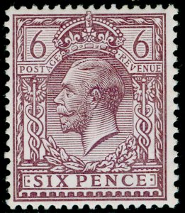 SG384 SPEC N26(1), 6d dull purple, LH MINT. Cat £25.