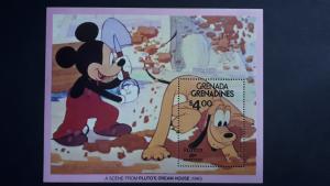 Disney - Grenada Grenadines 1981. ** MNH Block