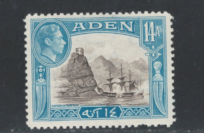 Aden 1945 Capture of Aden 14a Scott # 23A MH