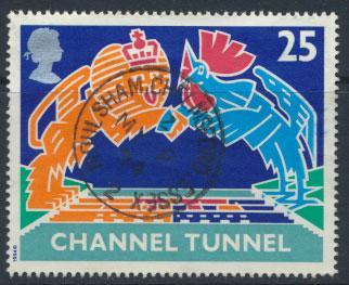 Great Britain SG 1820 SC# 1558 - Used - Channel Tunnel 1994