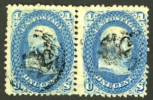 U.S. #63 USED PAIR