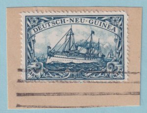 GERMAN NEW GUINEA 17  USED ON PIECE - NO FAULTS VERY FINE! - PRX