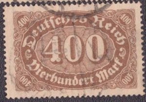 Germany 159 1922 Used