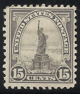 566  15c P11 MHR  F/VF Centering