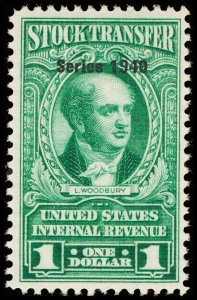 U.S. REV. DATED GREENS RD297  Mint (ID # 117554)