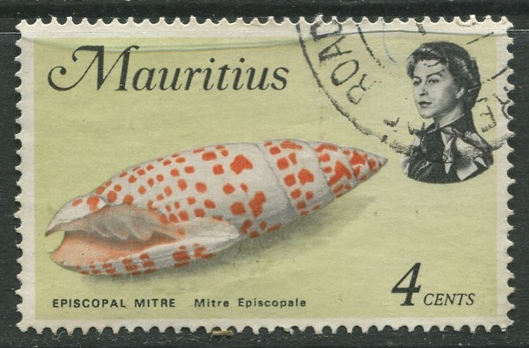 STAMP STATION PERTH Mauritius #341 Sea Life Definitive  Issue FU 1969