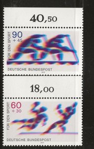 GERMANY   SC #  B562 - 3  MNH