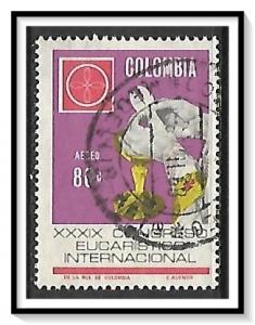 Colombia #C500 Airmail Used