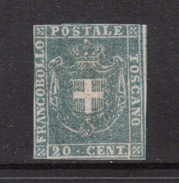 Tuscany #20b (Sassone #20b) Mint Classic **With Certificate**