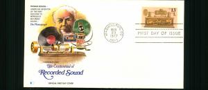 #1705 Anniversary of Sound Recording Thomas Edison - Flee...