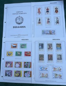 Bulgaria Topical collection Animals, Olympics,Ships, flowers,Costumes See Scan