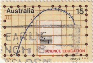 Australia 1974 Sc#604, SG#584 15c Science Education USED-VF-H.