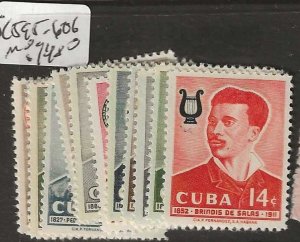 CUBA      SC 595-606         MOG       P1008B  H