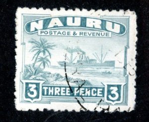 1947 Nauru Sc#22a used ( 1858A BCX2 )