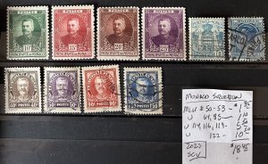 Monaco Selection #50//122- SCV=$18.45