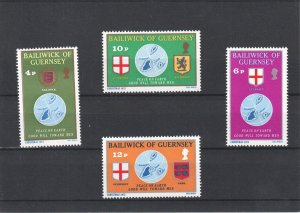 Guernsey 1974 - Christmas - MNH Set - SG 131-134