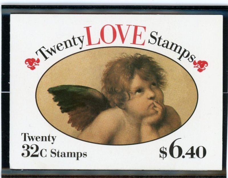 US  2959a  BK229  Love Cherub 32c - Folded Booklet of 20 - MNH - 1995