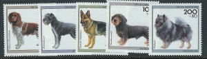 Germany Scott  B779-B803 MNH! Dogs!  Complete Set!