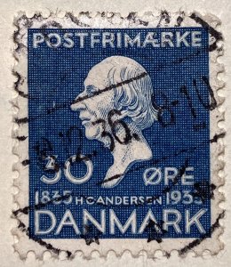 AlexStamps DENMARK #251 XF Used 