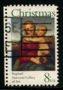 1507 US 8c Christmas Art, used