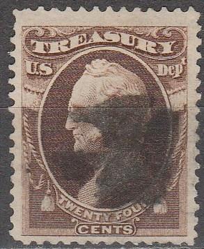 US #O80 F-VF Used CV $100.00 (A1624)