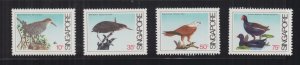 SINGAPORE, 1984 Coastal Birds set of 4, mnh.