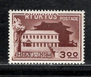 RYUKYU ISLANDS SC# 14 FVF/MOG