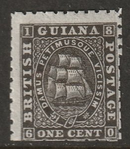 British Guiana 1866 Sc 50 MH*